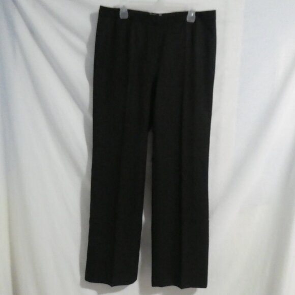 LE SUIT | size 12 | Black Dress Pants / Slacks / Trousers - Picture 1 of 16